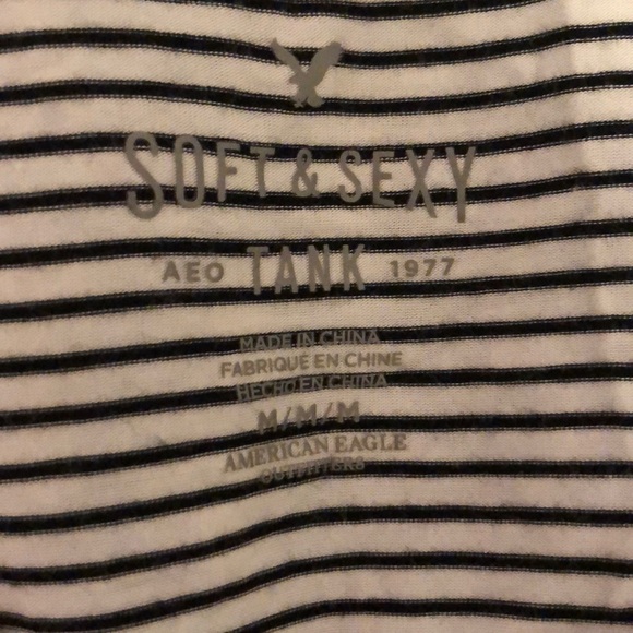 ✏️ American Eagle Floral Embroidered Tank - Picture 3 of 4